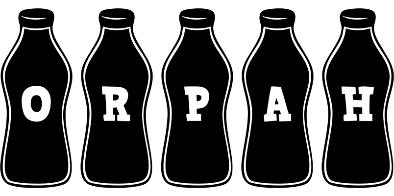 Orpah bottle logo