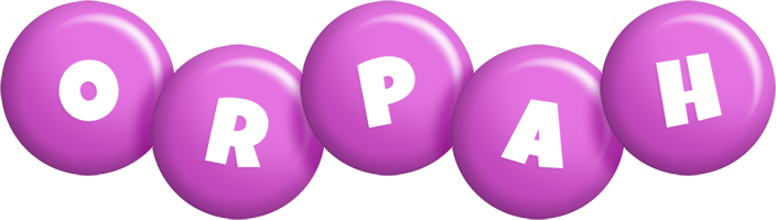 Orpah candy-purple logo