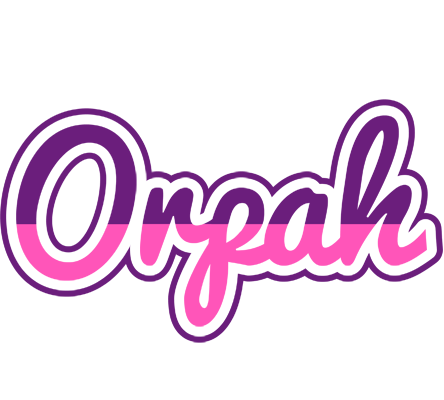 Orpah cheerful logo