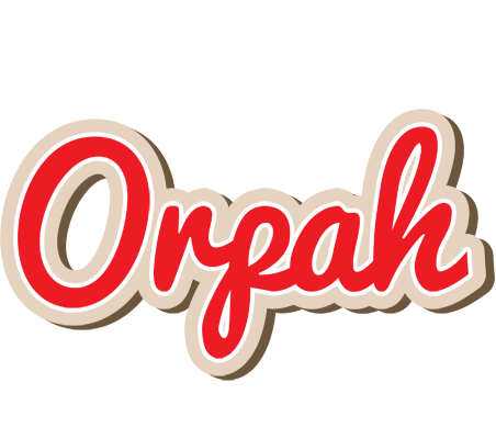 Orpah chocolate logo