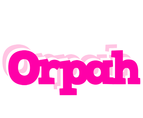 Orpah dancing logo