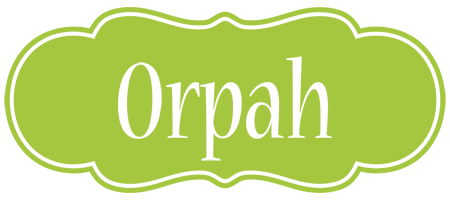 Orpah family logo