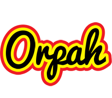 Orpah flaming logo