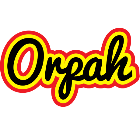 Orpah flaming logo