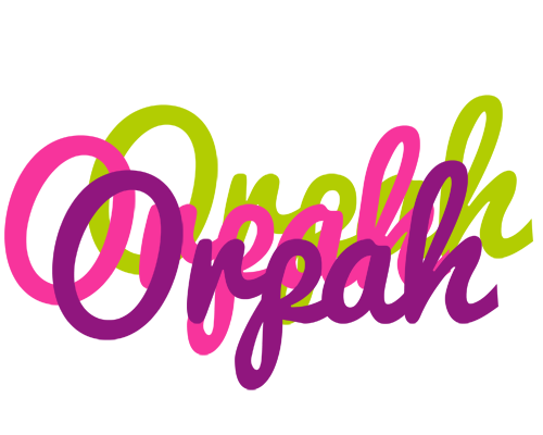 Orpah flowers logo