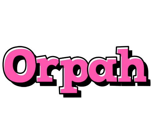 Orpah girlish logo