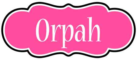 Orpah invitation logo