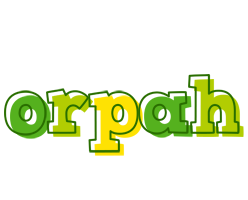 Orpah juice logo