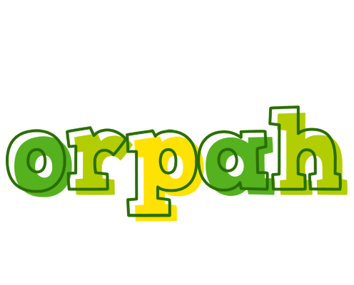 Orpah juice logo
