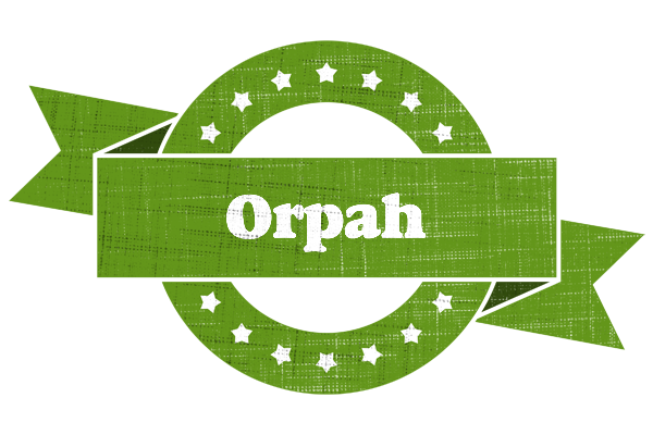 Orpah natural logo