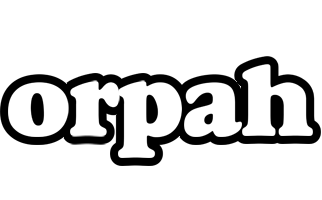 Orpah panda logo