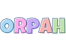 Orpah pastel logo