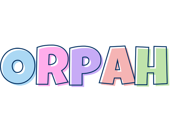 Orpah pastel logo
