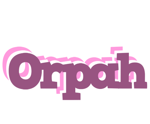 Orpah relaxing logo