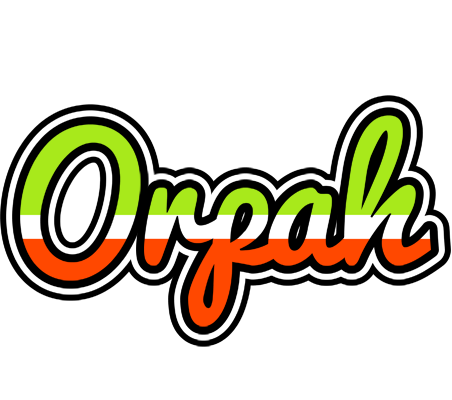 Orpah superfun logo