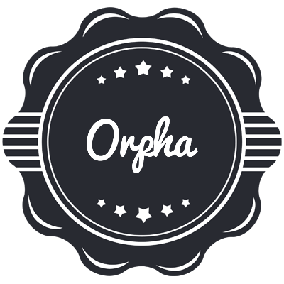 Orpha badge logo