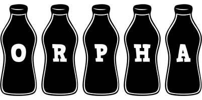 Orpha bottle logo