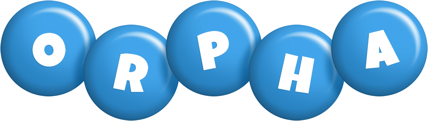 Orpha candy-blue logo