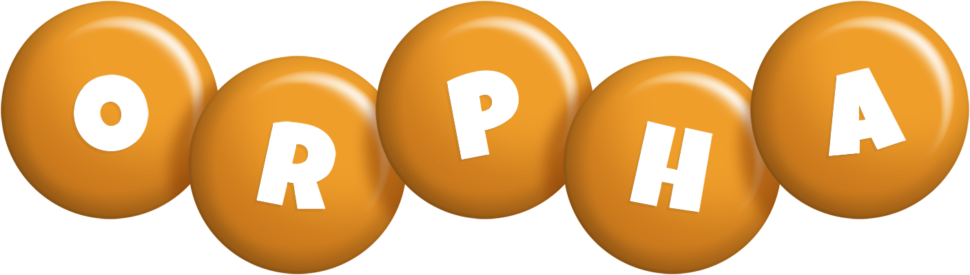 Orpha candy-orange logo
