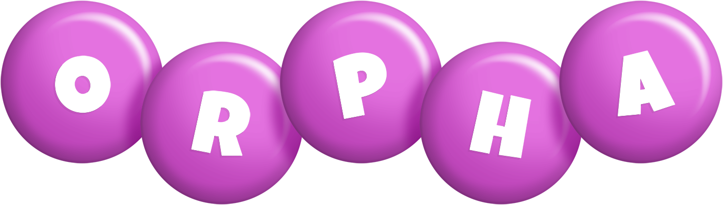 Orpha candy-purple logo