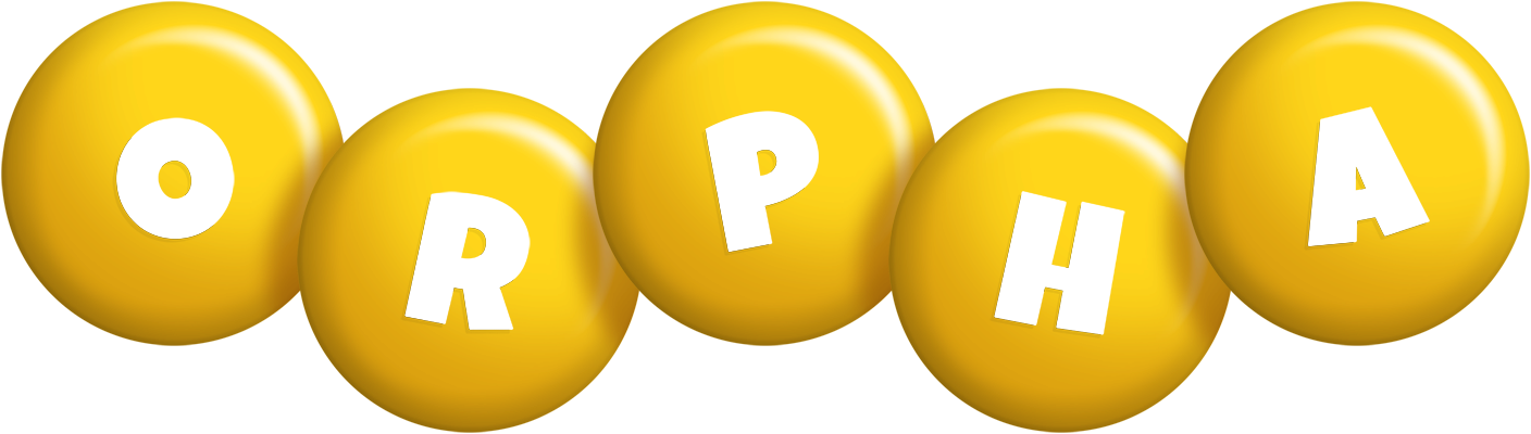 Orpha candy-yellow logo