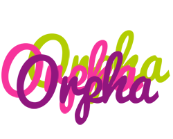 Orpha flowers logo