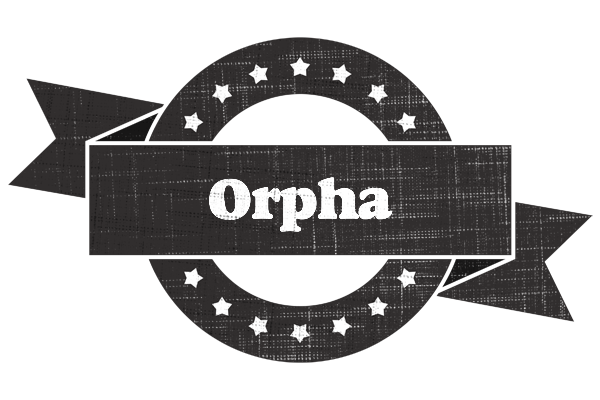 Orpha grunge logo
