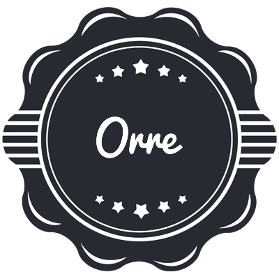 Orre badge logo