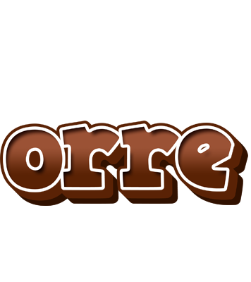 Orre brownie logo