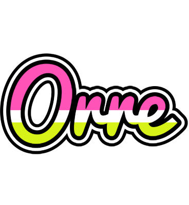 Orre candies logo