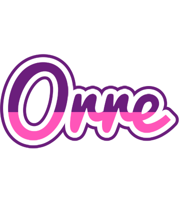 Orre cheerful logo