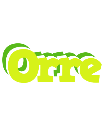 Orre citrus logo