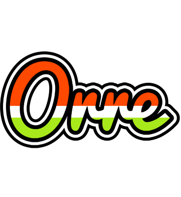 Orre exotic logo