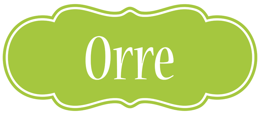 Orre family logo