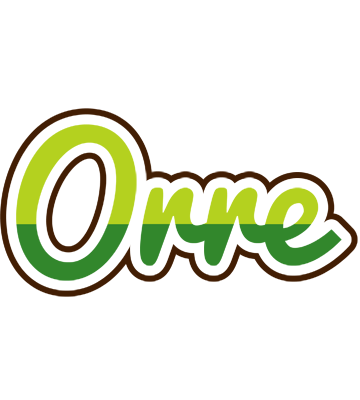 Orre golfing logo