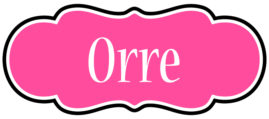 Orre invitation logo