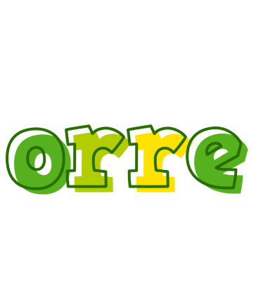 Orre juice logo