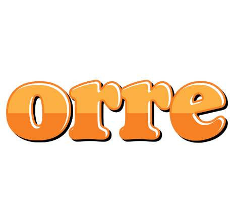 Orre orange logo