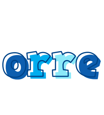 Orre sailor logo