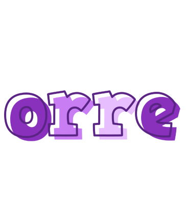 Orre sensual logo