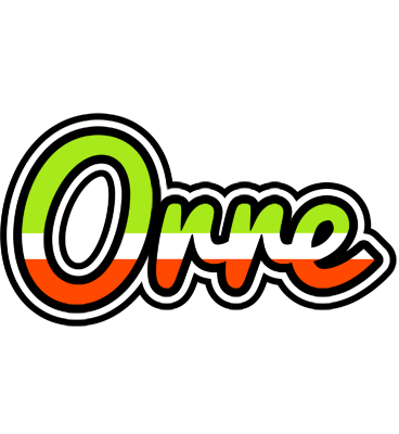 Orre superfun logo