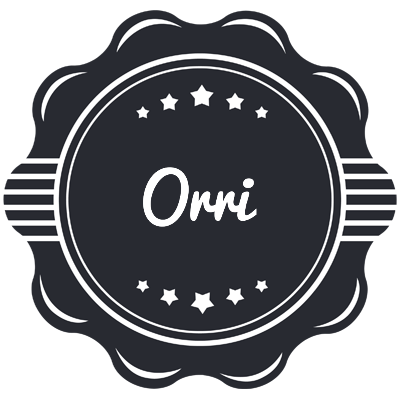 Orri badge logo