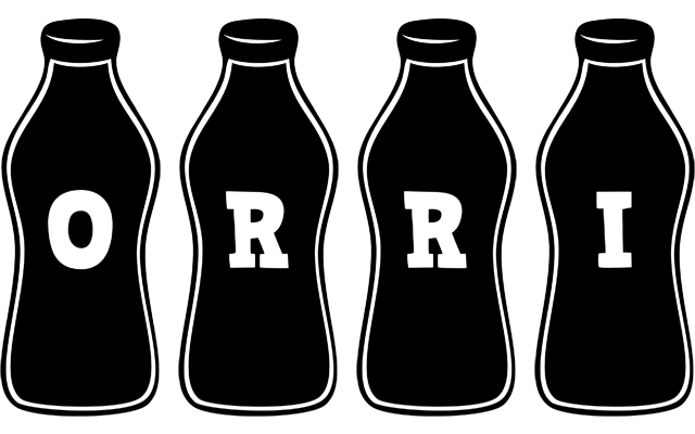 Orri bottle logo