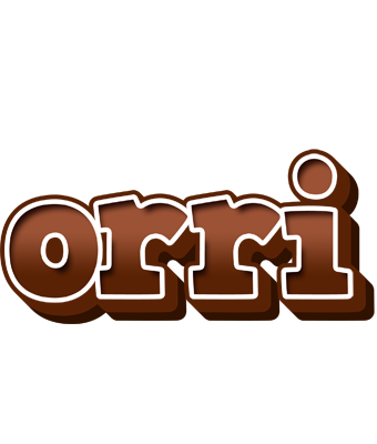 Orri brownie logo