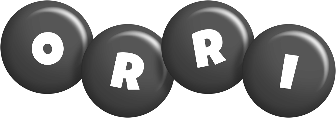 Orri candy-black logo