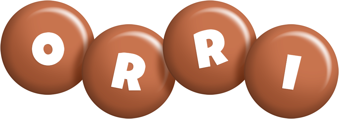 Orri candy-brown logo