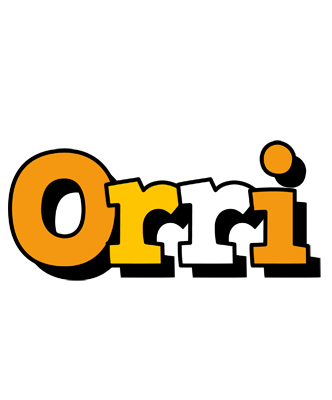 Orri cartoon logo