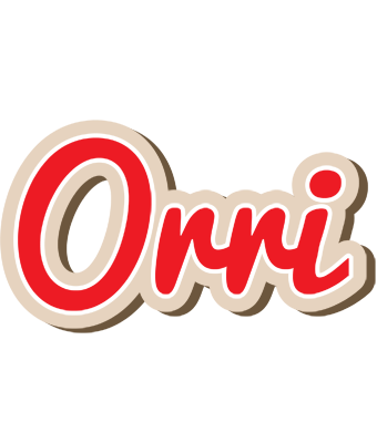 Orri chocolate logo