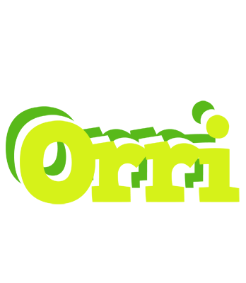 Orri citrus logo