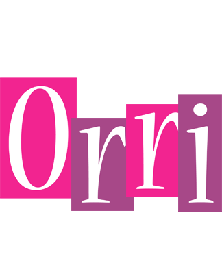 Orri whine logo